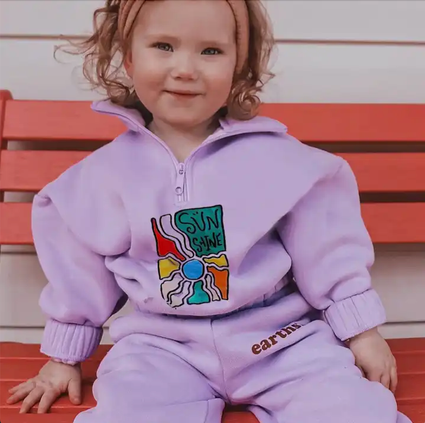 Sunshine Korean Baby Sweatsuit Set