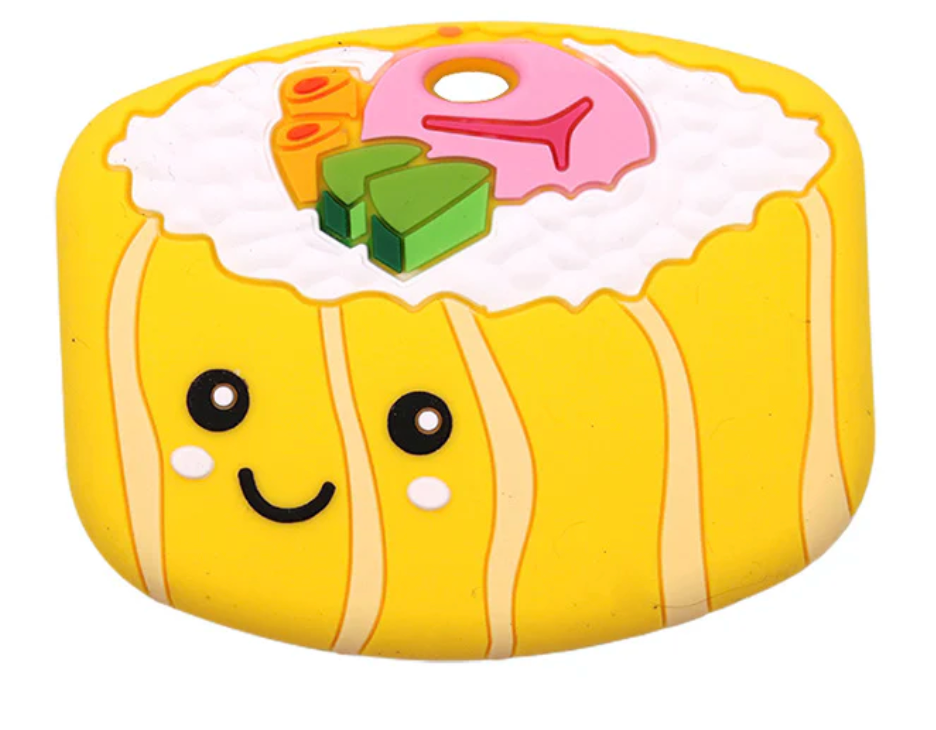 Textured Sushi Baby Teether Sushi