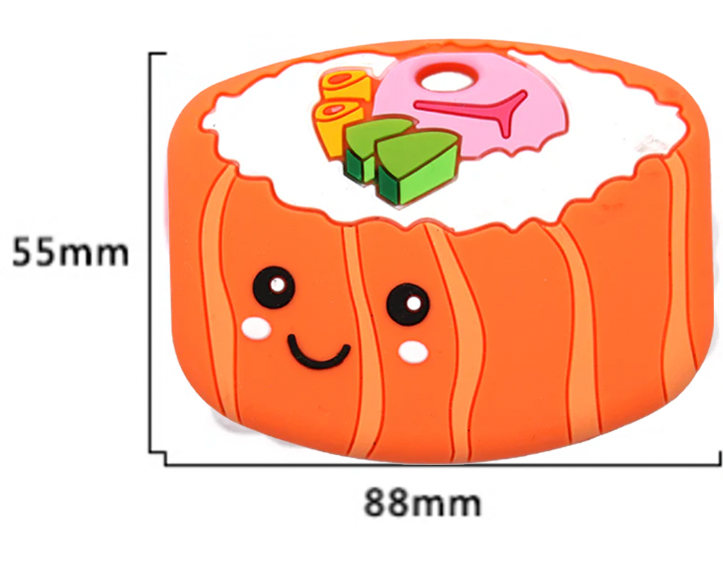 Textured Sushi Baby Teether Sushi