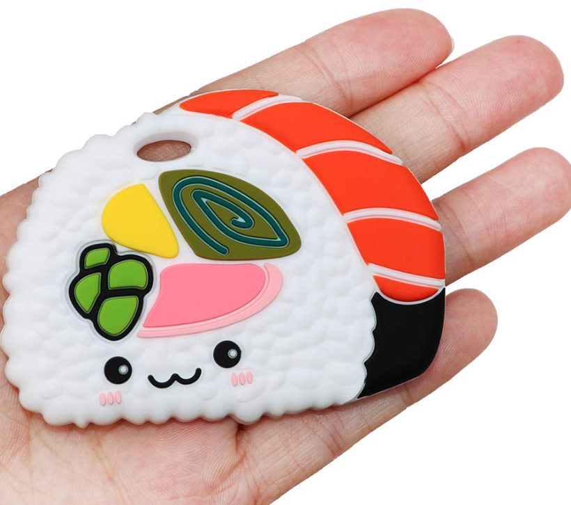 Textured Sushi Baby Teether Sushi
