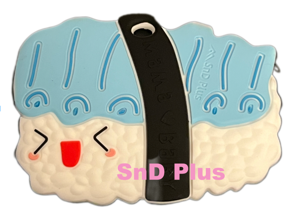 Textured Sushi Baby Teether Sushi