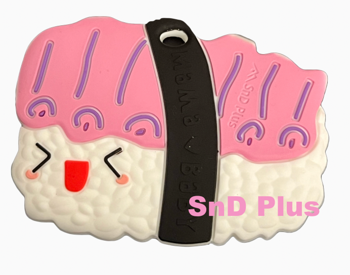 Textured Sushi Baby Teether Sushi