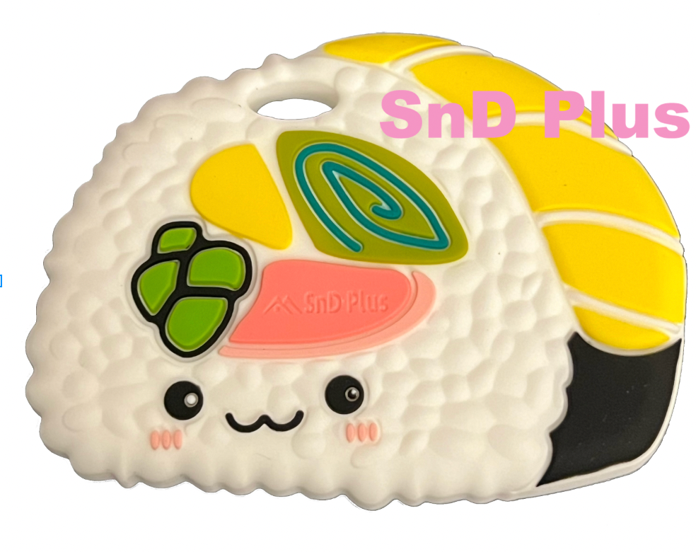 Textured Sushi Baby Teether Sushi