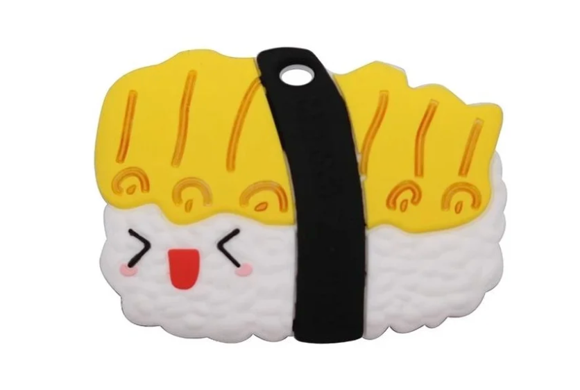 Textured Sushi Baby Teether Sushi